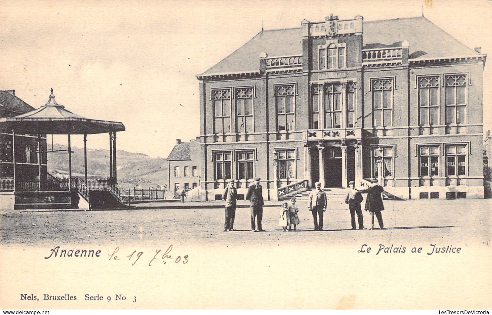 BELGIQUE - Andenne - Le Palais De Justice - Nels - Carte Postale Ancienne - - Andenne