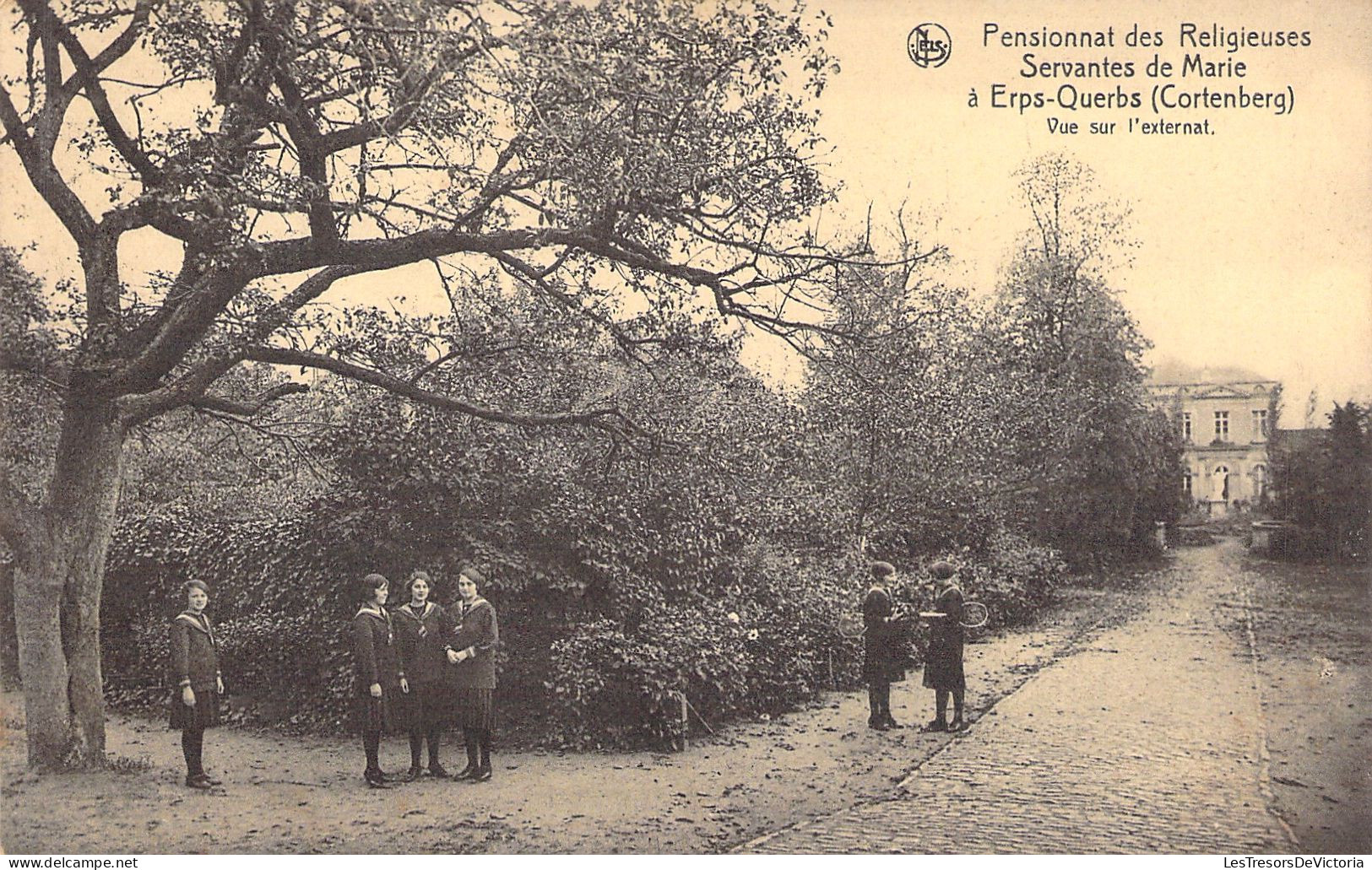 BELGIQUE - Pensionnat Des Religieuses Servantes De Marie - Erps Querbs - Vue Externat - Nels - Carte Postale Ancienne - - Kortenberg