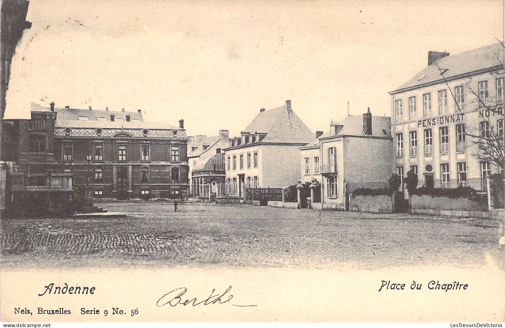 BELGIQUE - Andenne - Place Du Chapitre - Nels - Carte Postale Ancienne - - Andenne