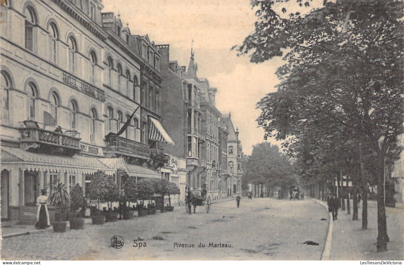 BELGIQUE - Spa - Avenue Du Marteau - Nels - Carte Postale Ancienne - - Spa