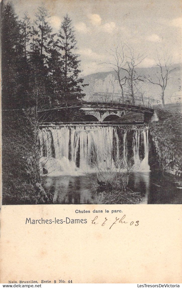 BELGIQUE - Marches Les Dames - Chutes Dans Le Parc - Nels - Carte Postale Ancienne - - Other & Unclassified