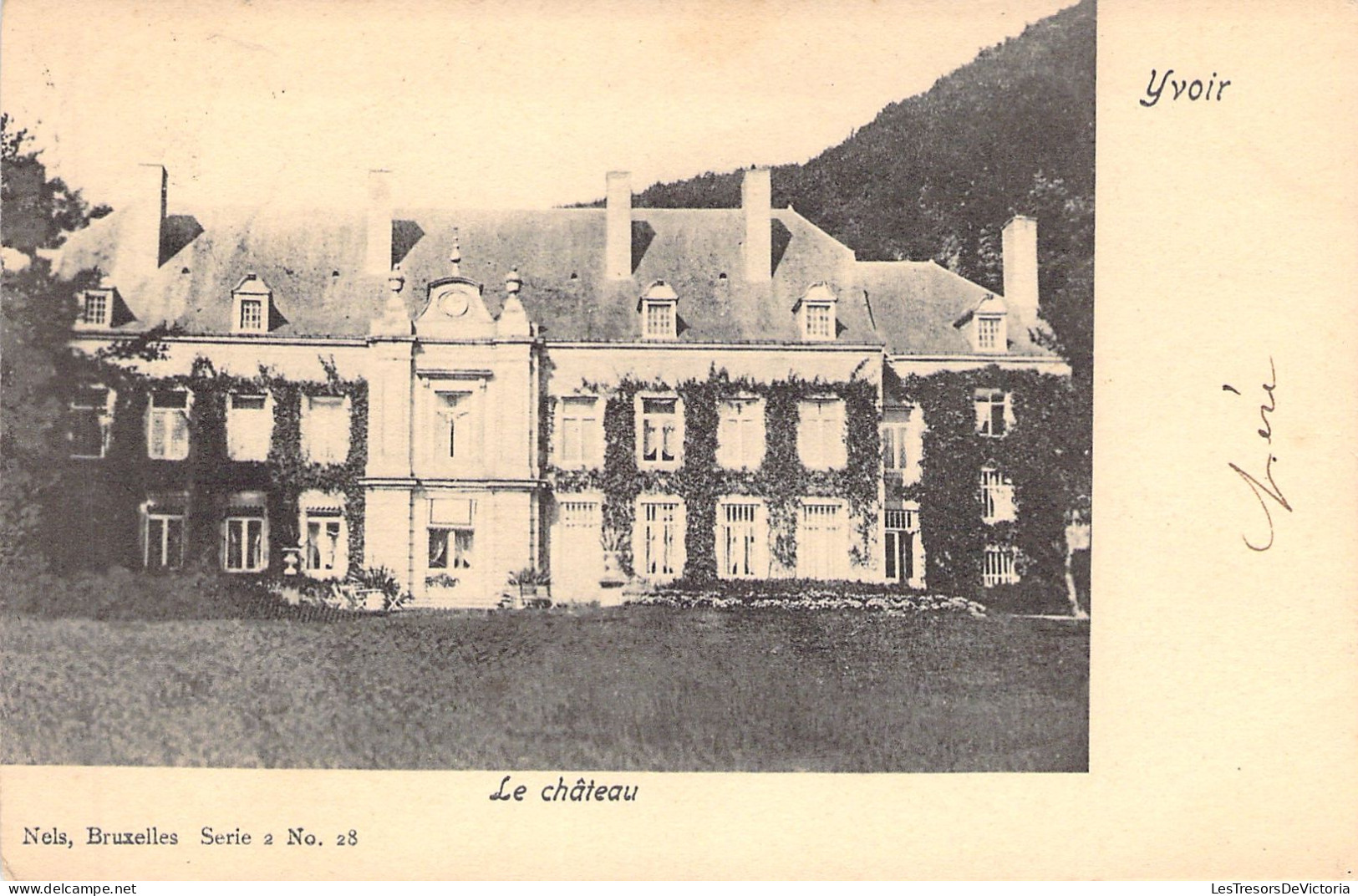 BELGIQUE - Yvoir - Le Chateau - Nels - Carte Postale Ancienne - - Yvoir