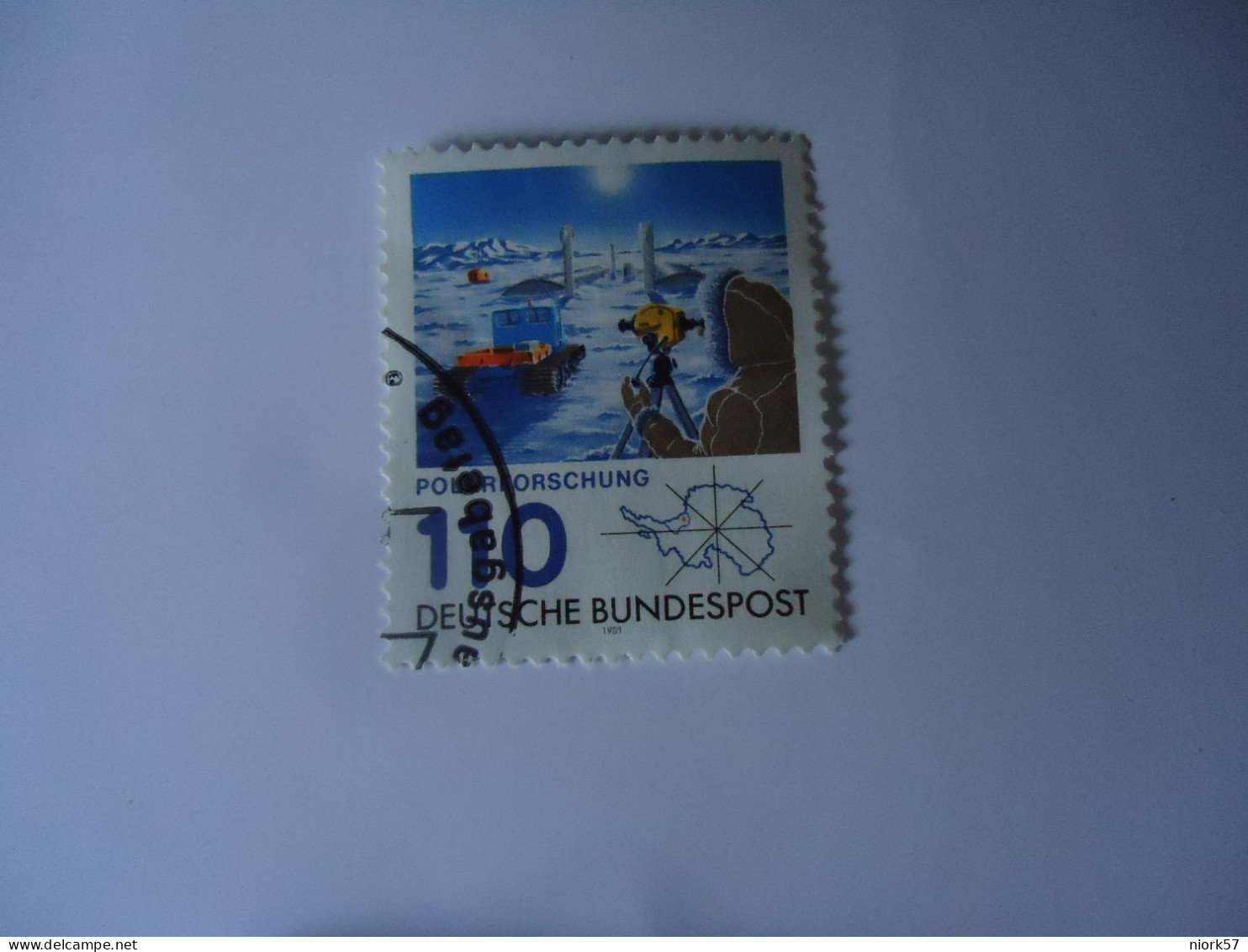 GERMANY USED STAMPS POLAR - Andere Vervoerswijzen