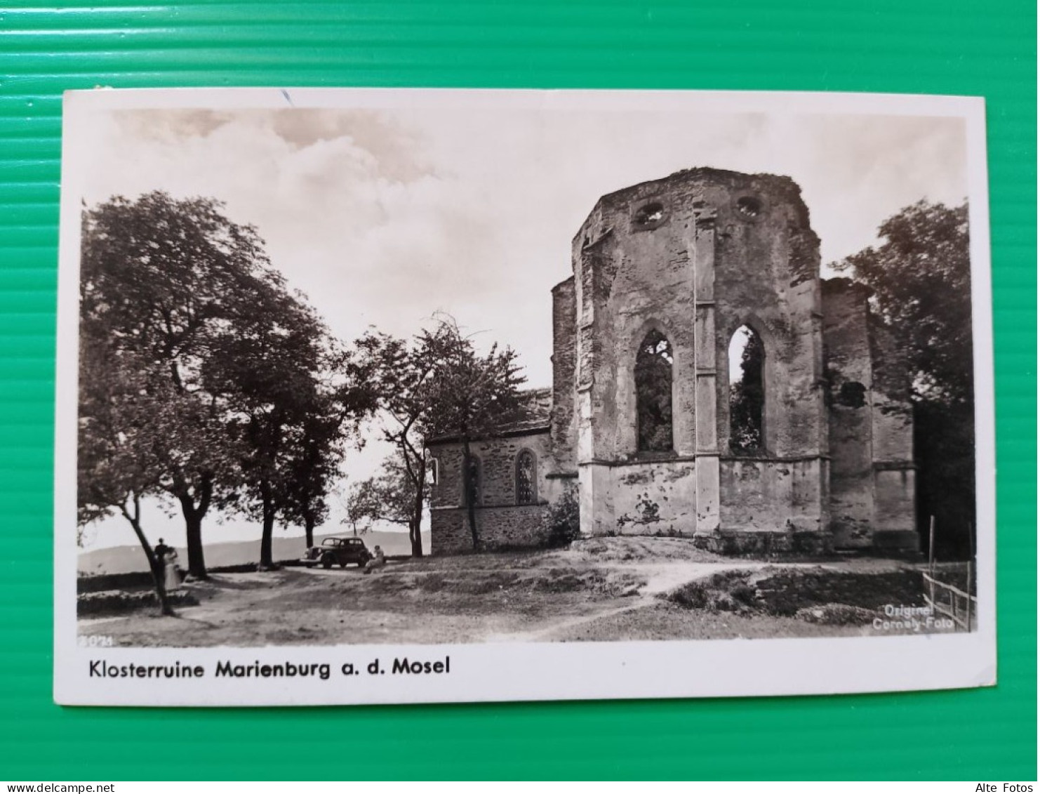 Alte AK Ansichtskarte Postkarte Klosterruine Marienburg Mosel Zell Pünderich Rheinland Pfalz Deutsches Reich Alt Old Rar - Zell