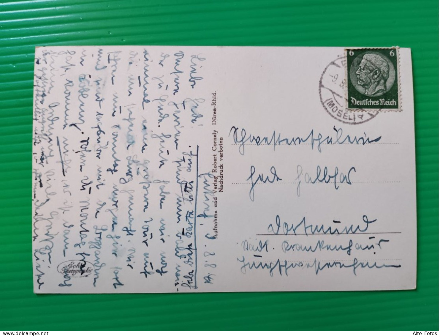 Alte AK Ansichtskarte Postkarte Klosterruine Marienburg Mosel Zell Pünderich Rheinland Pfalz Deutsches Reich Alt Old Rar - Zell