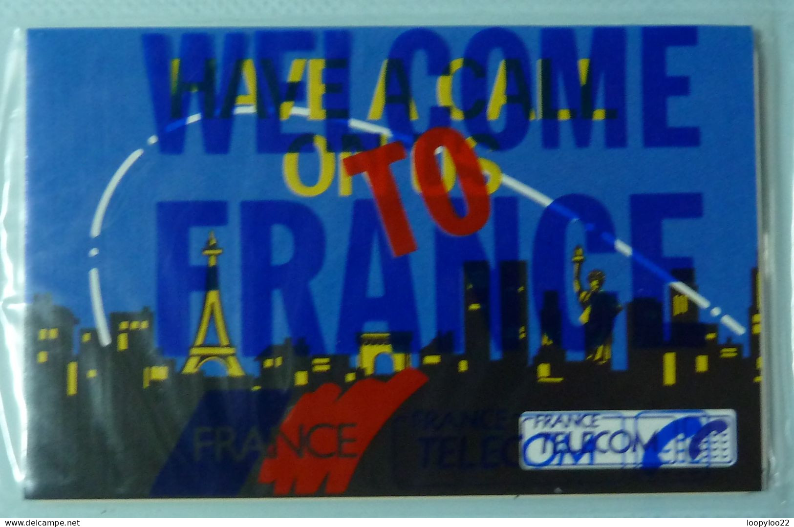 FRANCE - Gemplus - Have A Call On Us - Welcome To France - Mint Blister - Ad Uso Interno