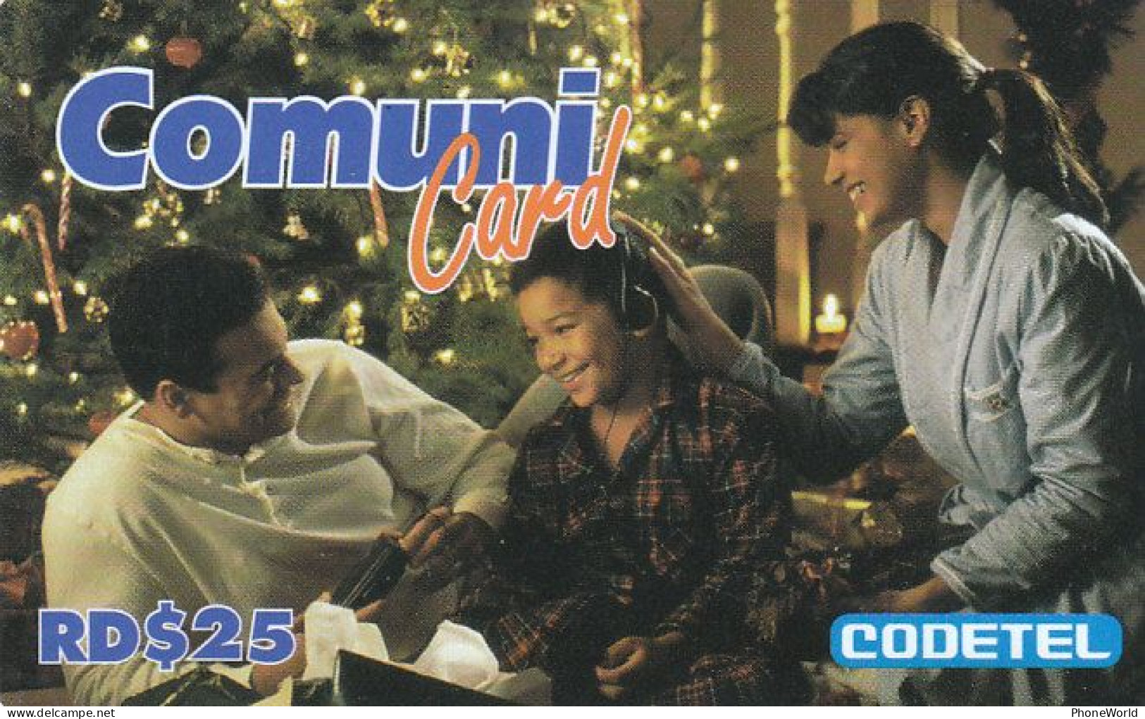 Dominican Republic, Codetel Christmas - Dominicaanse Republiek