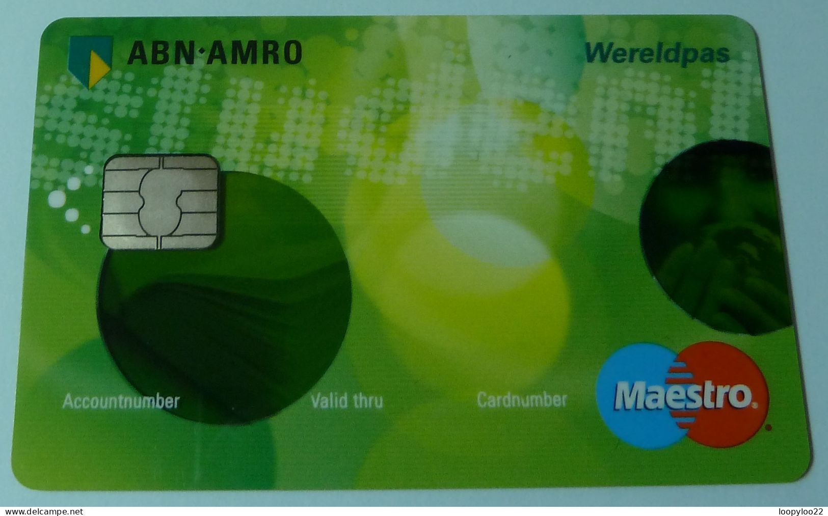 NETHERLANDS - Chip - ABN-AMRO Demo - E Purse - Maestro - Wereldpas - Openbaar