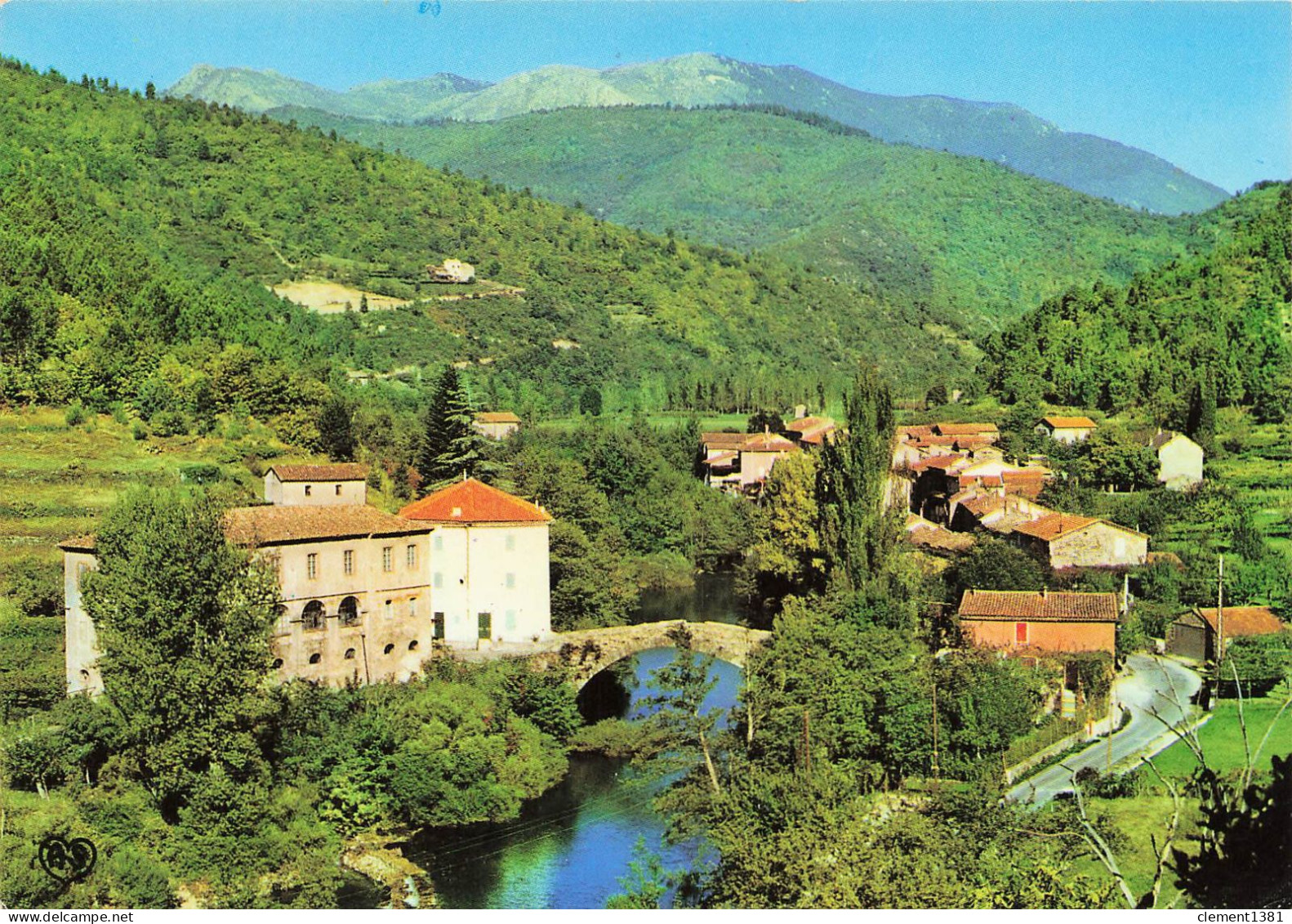 Chamborigaud Le Pont De Rastel Et Le Mont Lozere - Chamborigaud