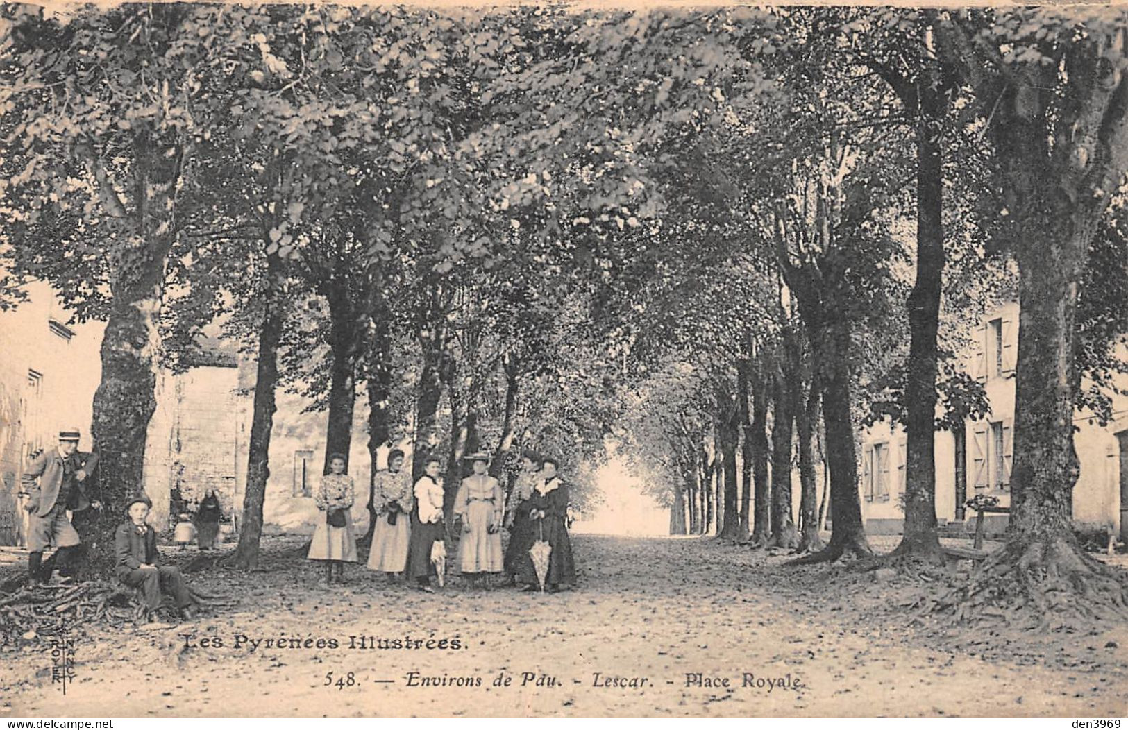 LESCAR (Pyrénées-Atlantiques) - Place Royale - Pub Chicorée A La Ménagère - Environs De Pau - Lescar