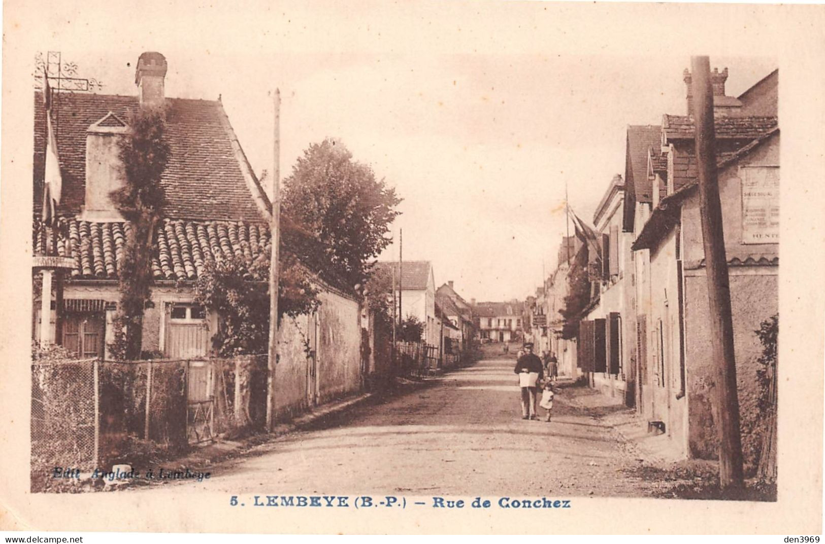 LEMBEYE (Pyrénées-Atlantiques) - Rue De Conchez - Lembeye