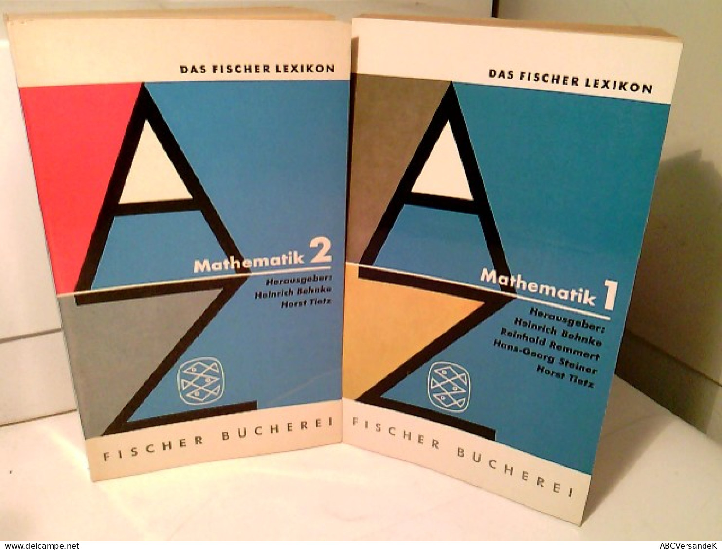 Konvolut: 2 Bände Das Fischer Lexikon - Mathematik 1 + 2. - School Books