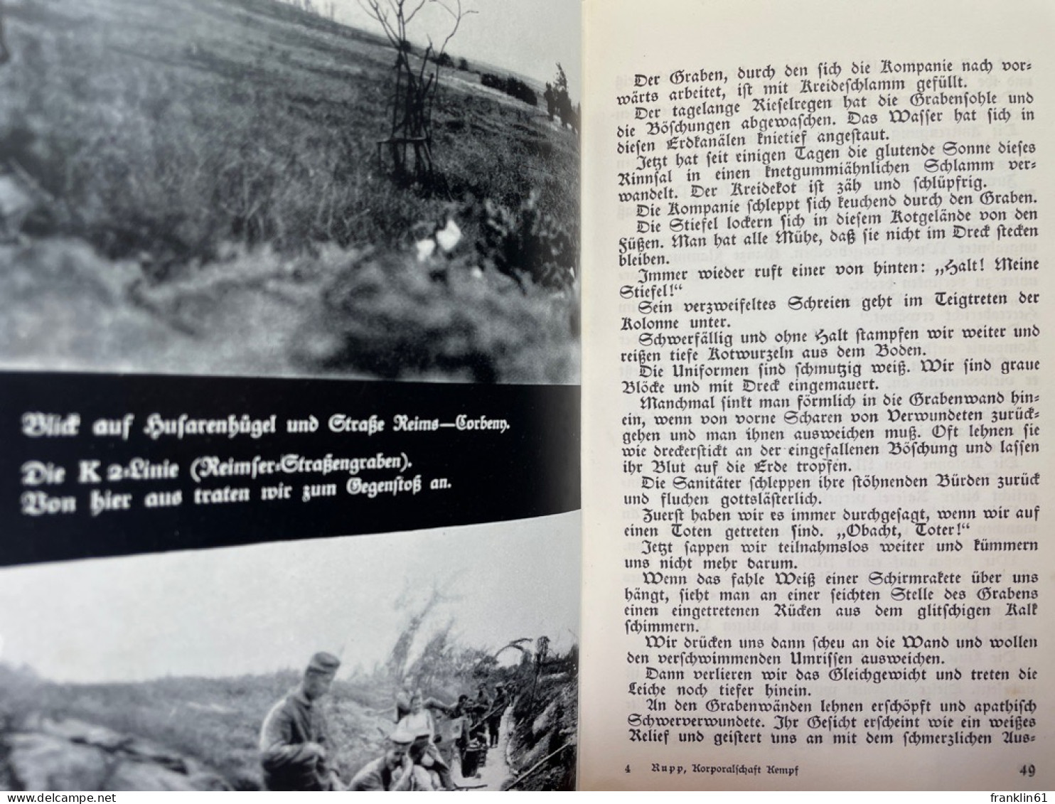Korporalschaft Kempf : Ein Kriegsbuch Um Aisne Und Winterberg. - 5. Guerres Mondiales