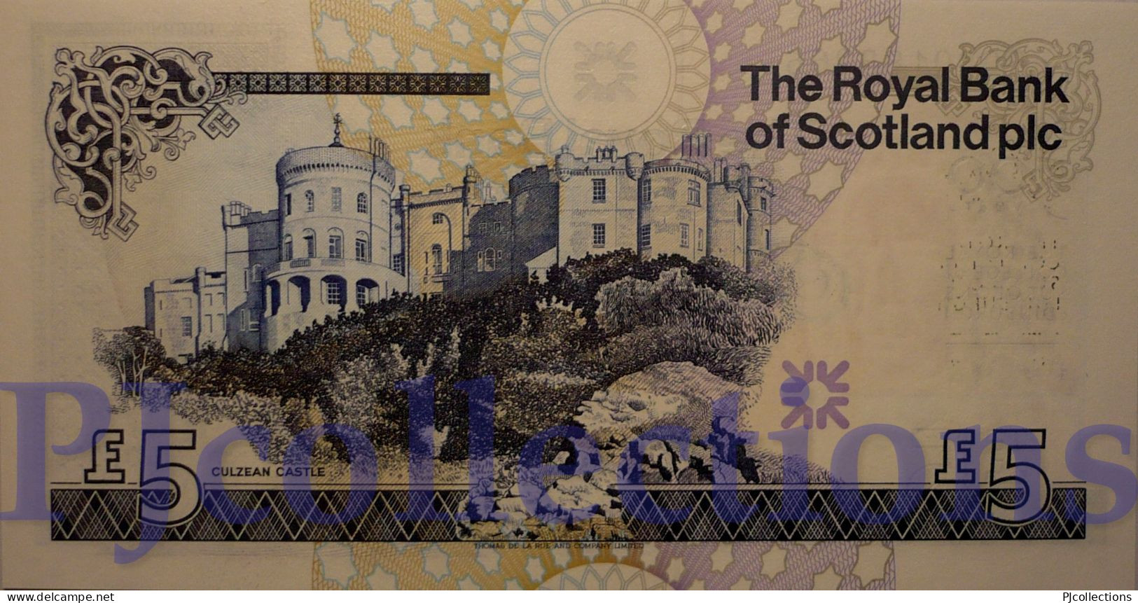 SCOTLAND 5 POUNDS 2005 PICK 364 UNC - 5 Pond