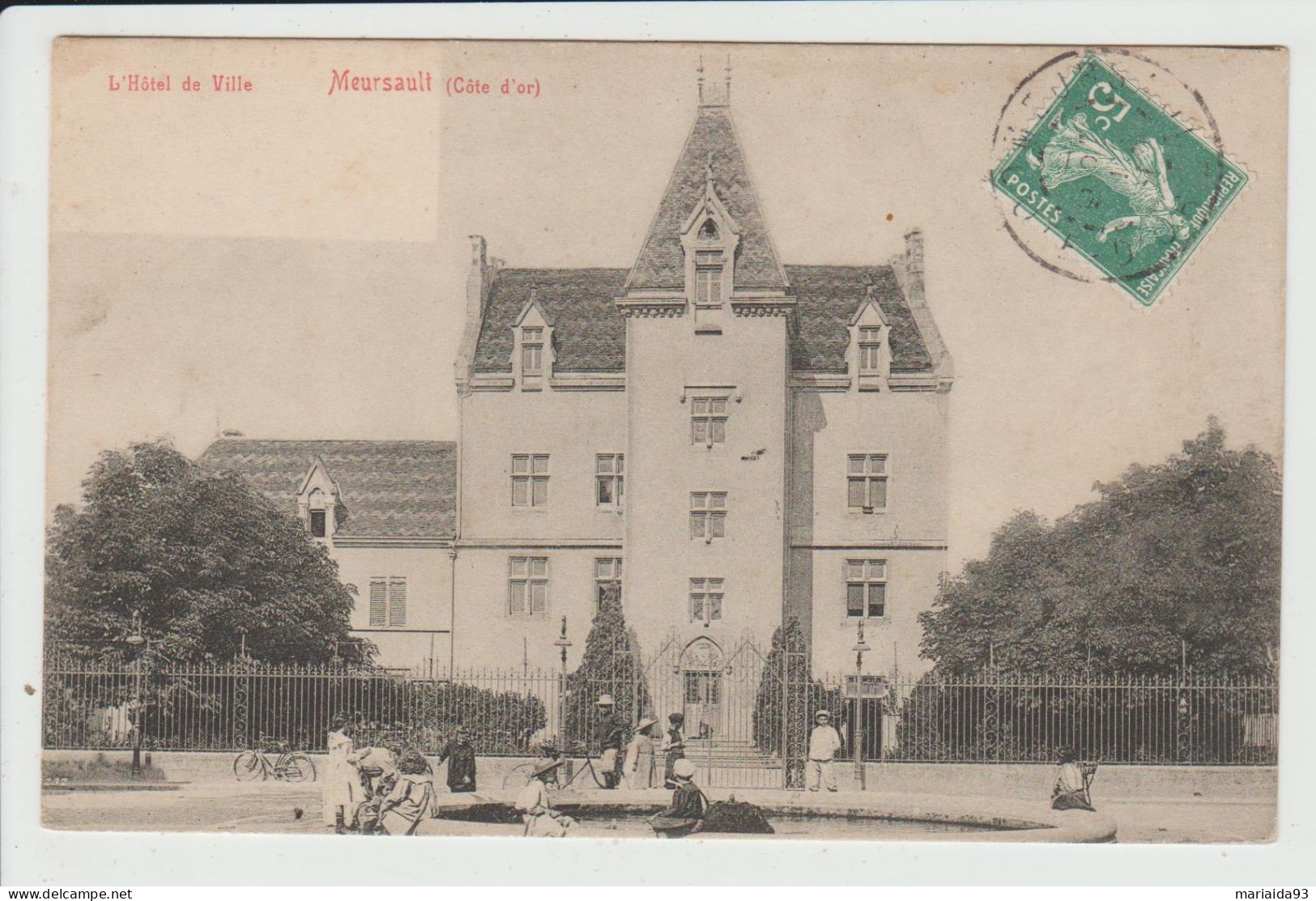 MEURSAULT - COTE D'OR - L'HOTEL DE VILLE - Meursault