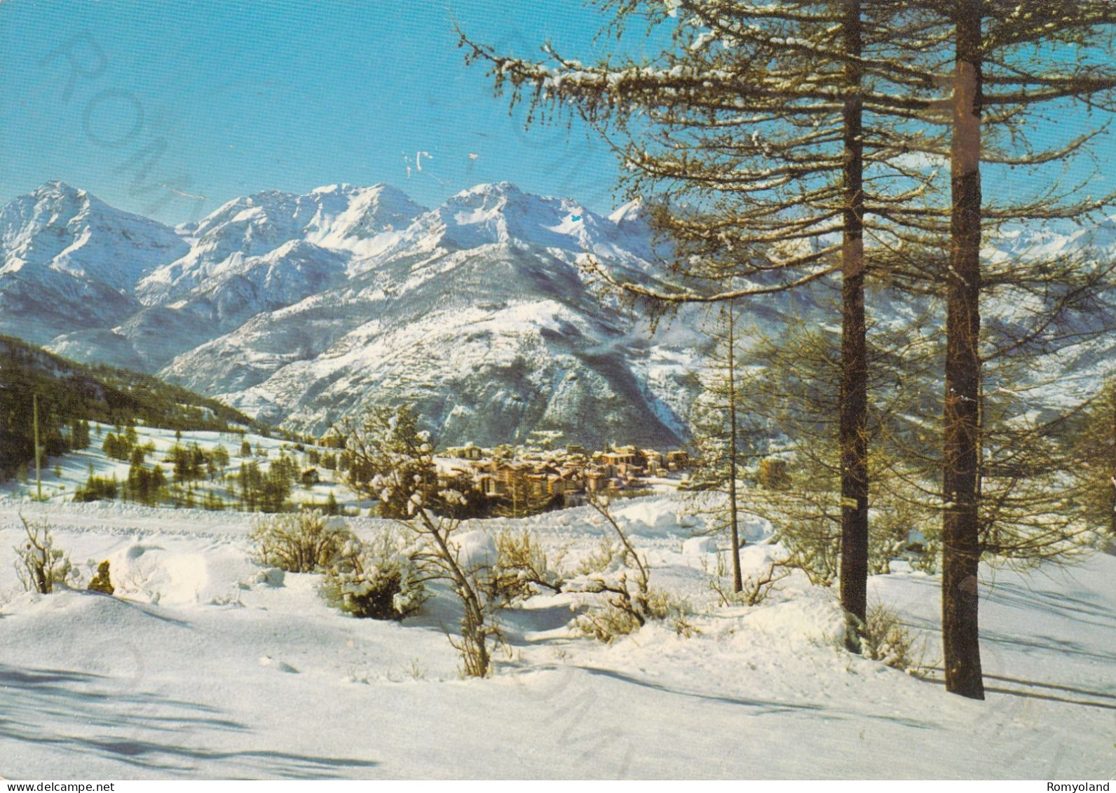 CARTOLINA  SAUZE D'OULX M1510,TORINO,PIEMONTE-PANORAMA-VACANZA,MONTAGNA,LA NEVE,SCIARE,BELLA ITALIA,VIAGGIATA 1976 - Castello Del Valentino