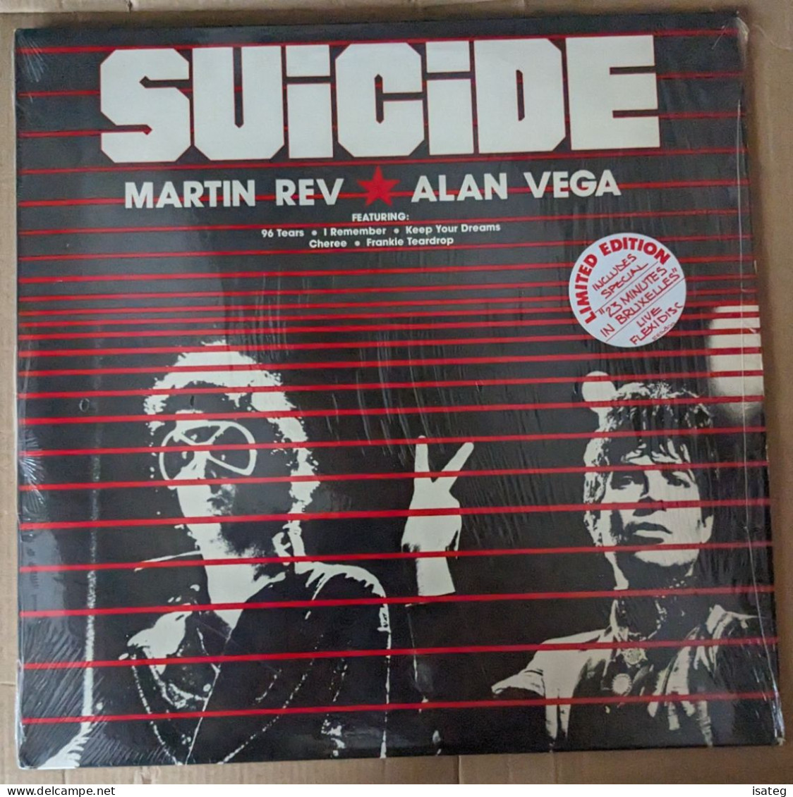 Suicide - Martin Rev - Alan Vega / Edition Limitée Red Star - Autres & Non Classés
