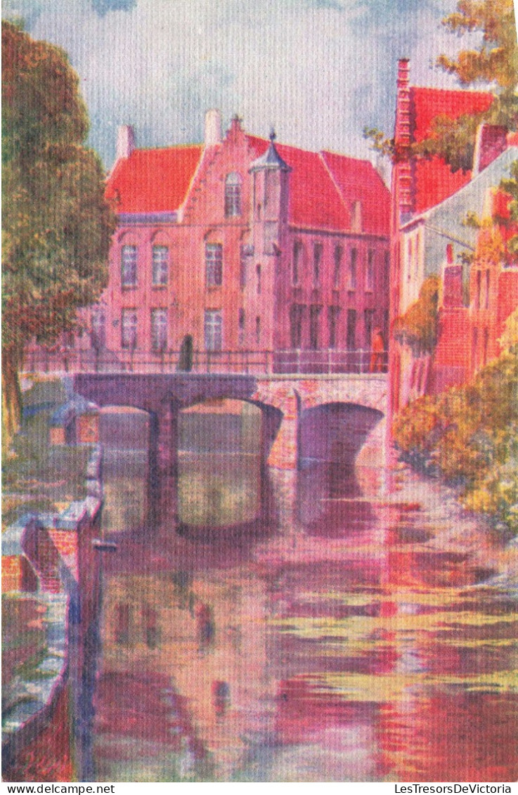 BELGIQUE - Dixmude - Pont Sur L'Yser - Colorisé - Carte Postale Ancienne - Diksmuide