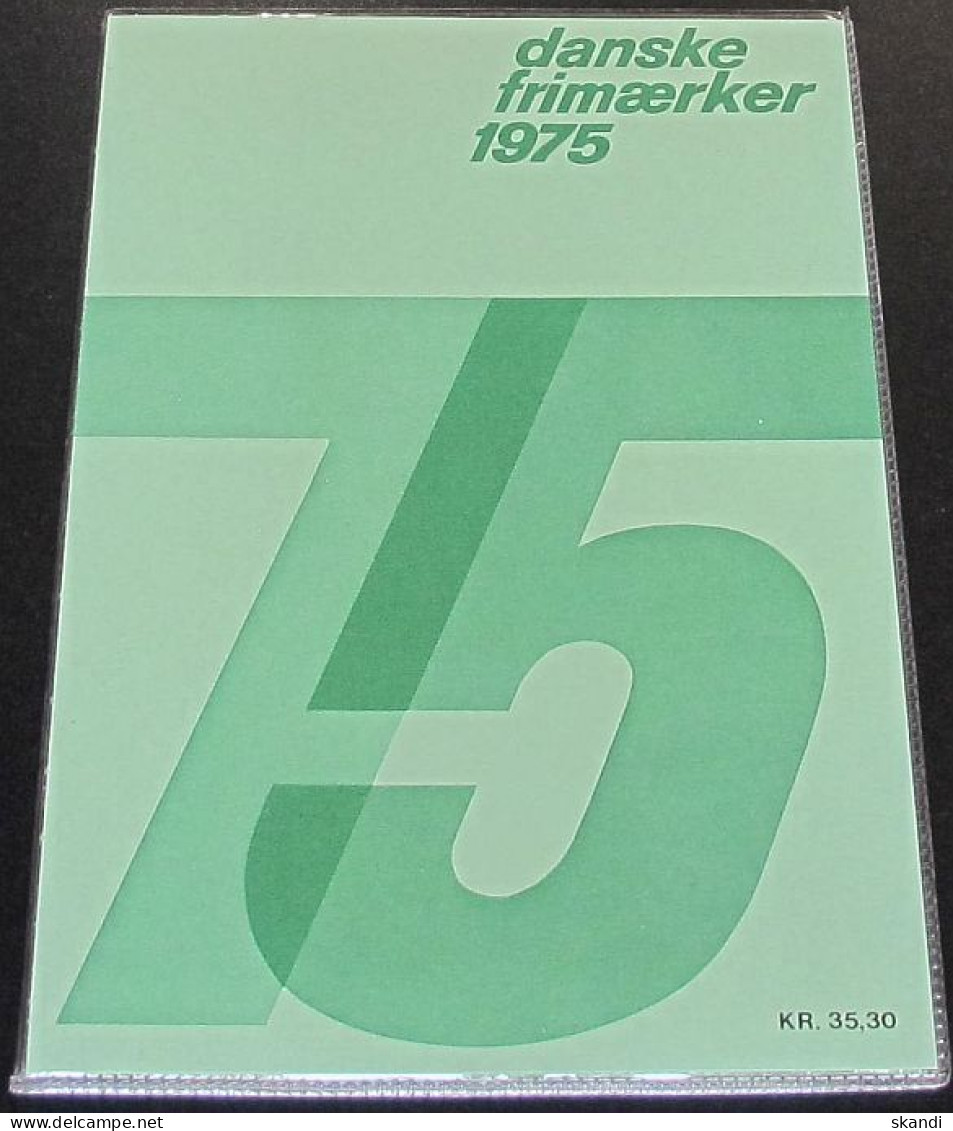 DÄNEMARK 1975 Mi-Nr. 580-610 Jahresmappe - Year Set ** MNH - Années Complètes