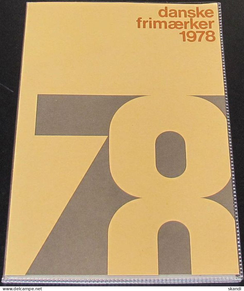 DÄNEMARK 1978 Mi-Nr. 655-674 Jahresmappe - Year Set ** MNH - Années Complètes