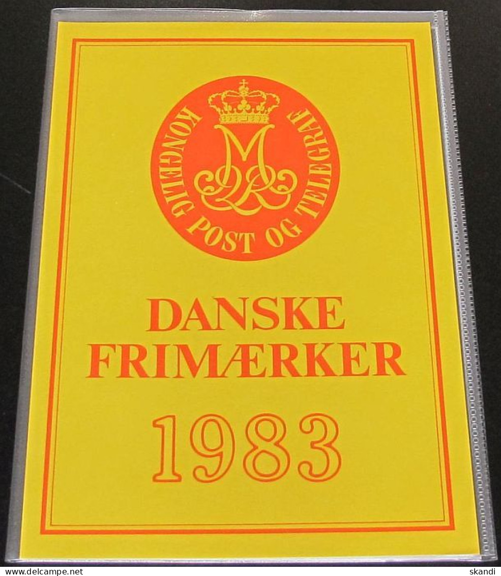 DÄNEMARK 1983 Mi-Nr. 767-791 Jahresmappe - Year Set ** MNH - Full Years