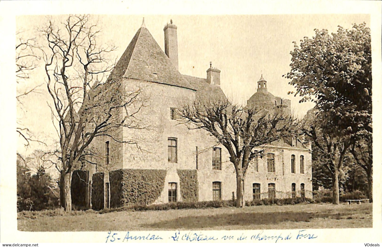 France (28) Eure Et Loire - Auneau - Le Château - Vu Du Champ De Foire - Auneau