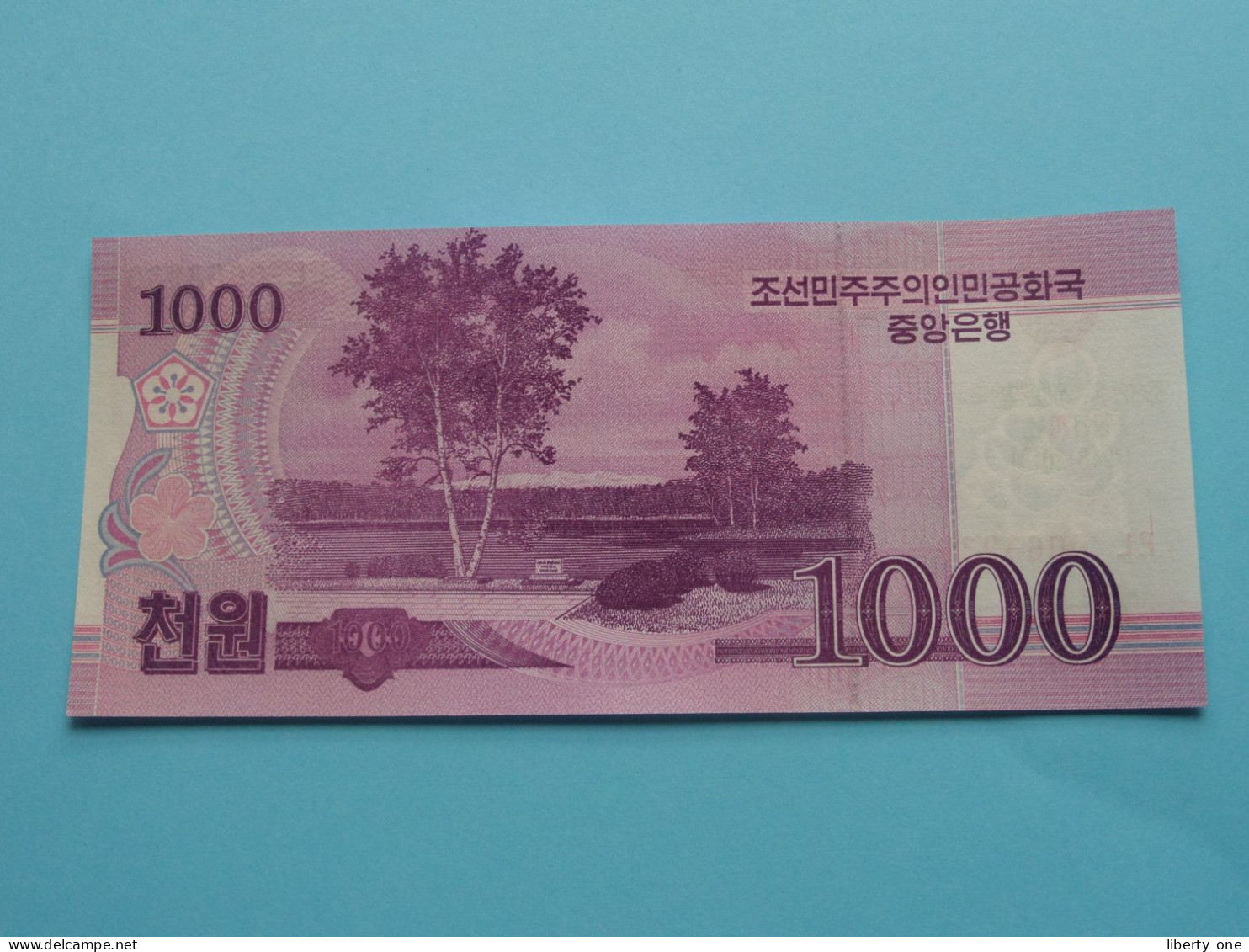 1000 Won 2008 (1948-2018) > N° 0063930 ( For Grade, Please See Photo ) UNC > North Korea ! - Korea, Noord