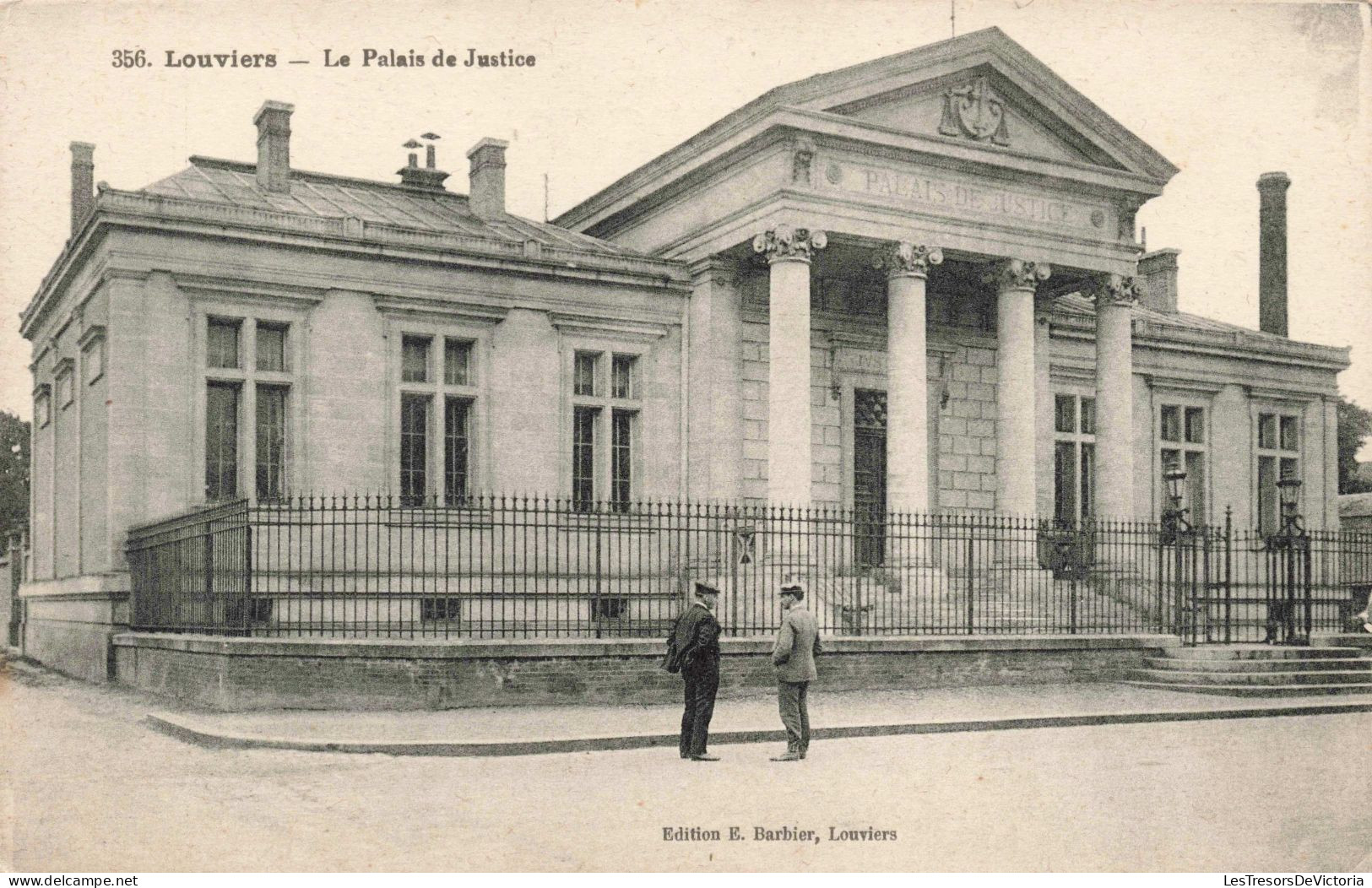 FRANCE - Louviers - Le Palais De Justice - Carte Postale Ancienne - Louviers