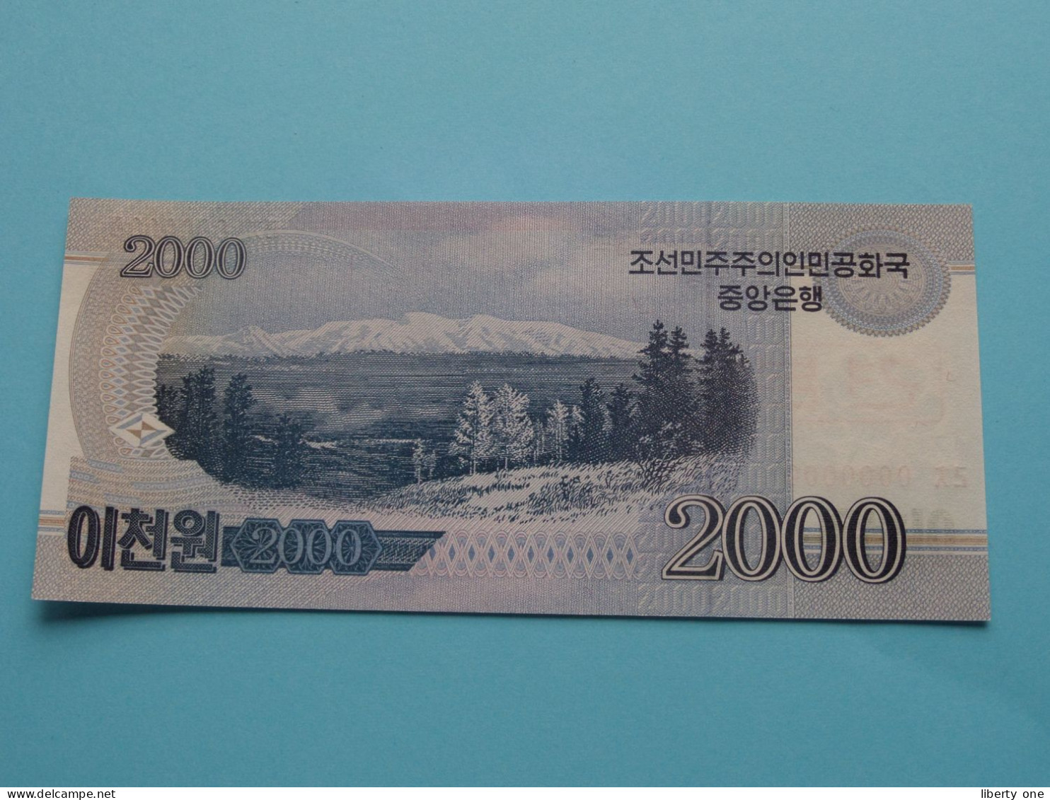 2000 Won 2008 (1948-2018) > N° 0000000 ( For Grade, Please See Photo ) UNC > North Korea ! - Corea Del Norte