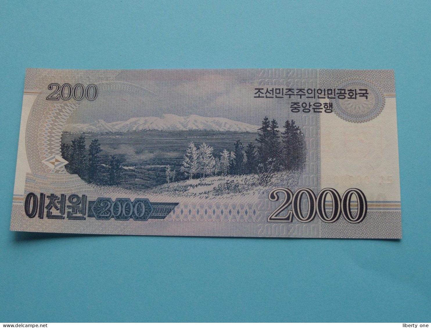 2000 Won 2008 (1948-2018) > N° 0000000 ( For Grade, Please See Photo ) UNC > North Korea ! - Corea Del Nord