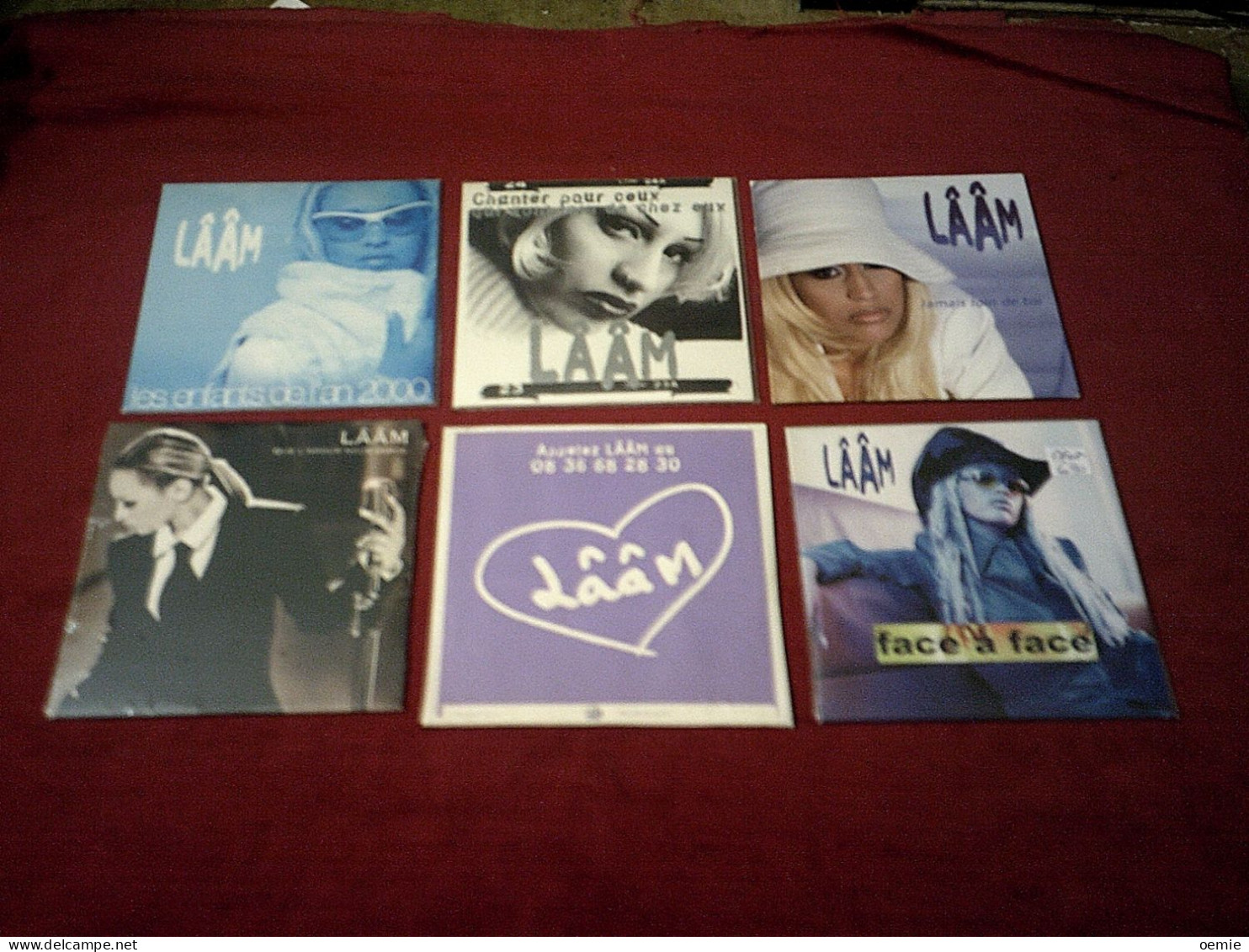 LAAM   ° COLLECTION DE 6 CD SINGLE - Collezioni