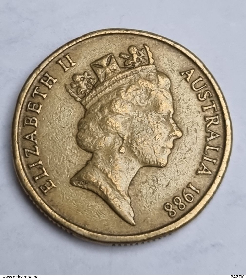 Dollar 1988  Bicentenaire Australie / Elisabeth II - Dollar