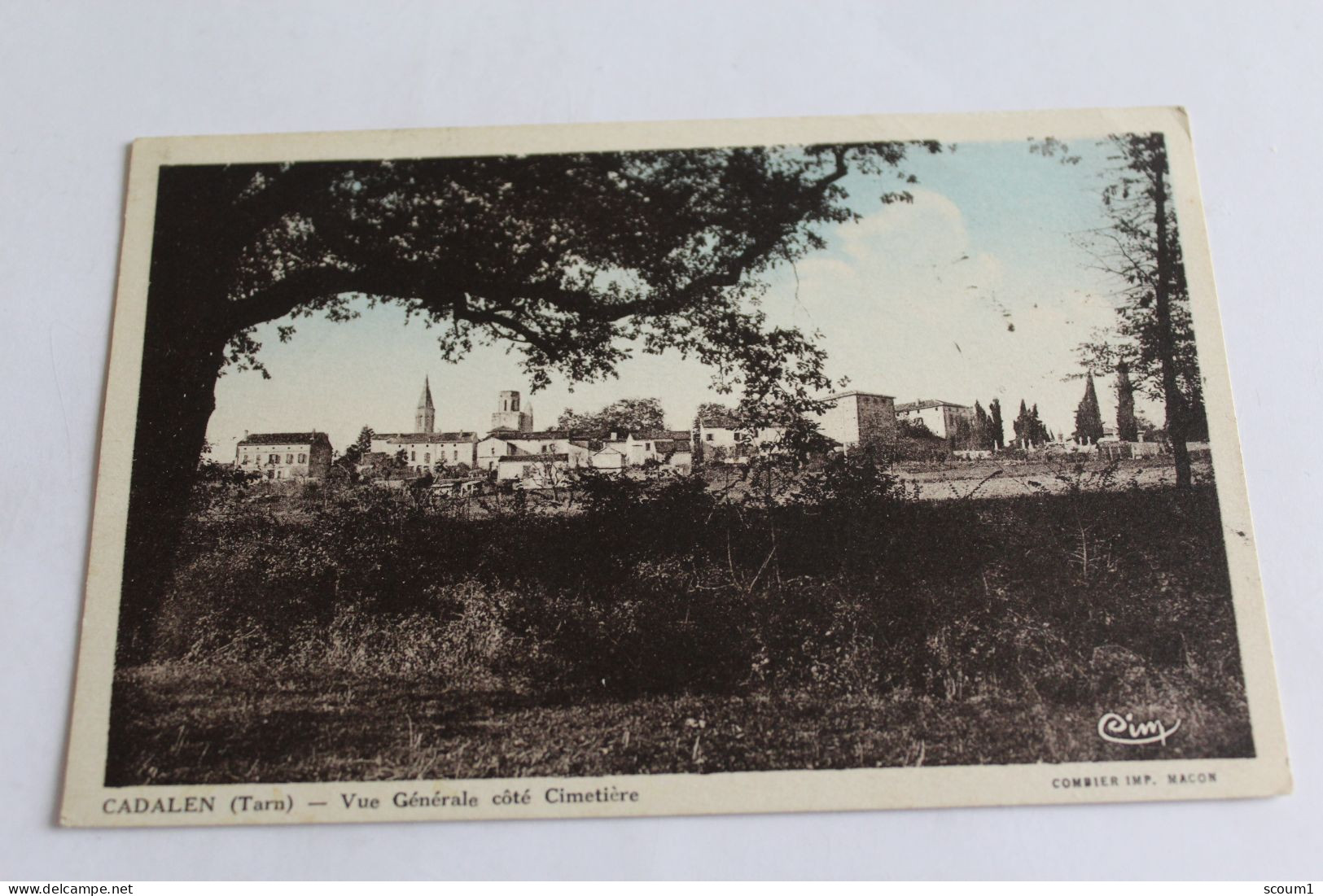 Cadalen - Vue Générale Coté Cimetière - 1942 - Cadalen