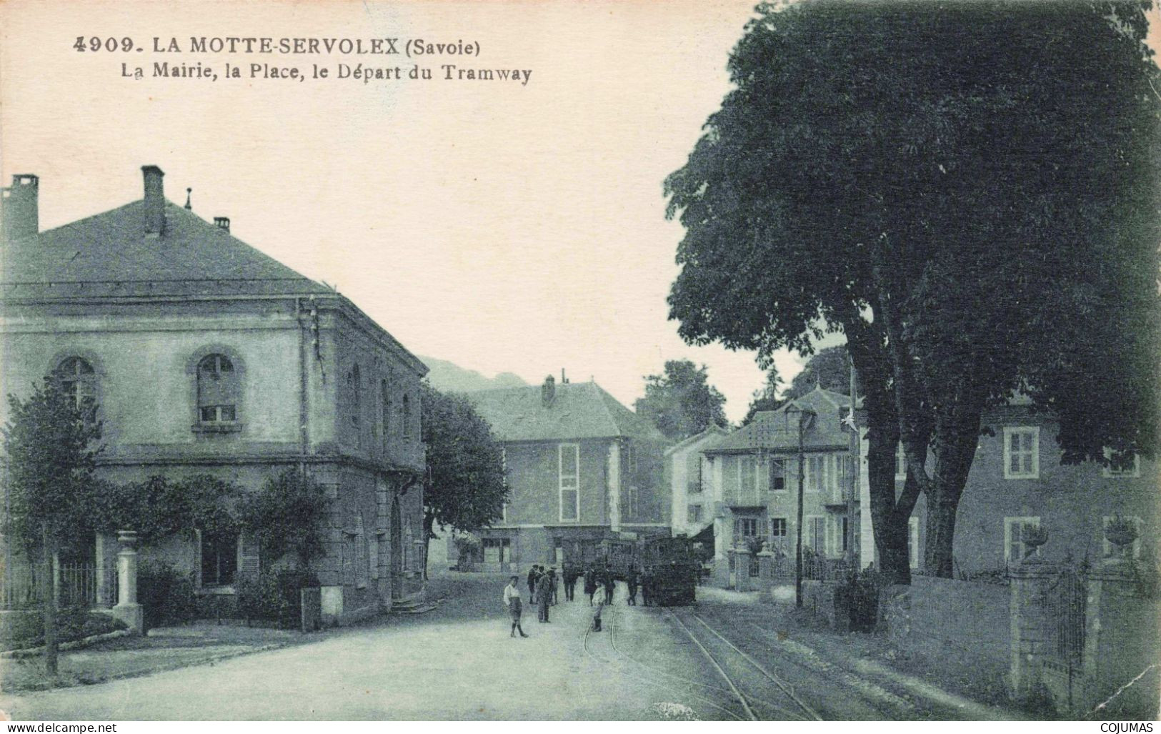 73 - LA MOTTE SERVOLEX _S23874_ La Mairie - La Place - Le Départ Du Tramway - La Motte Servolex