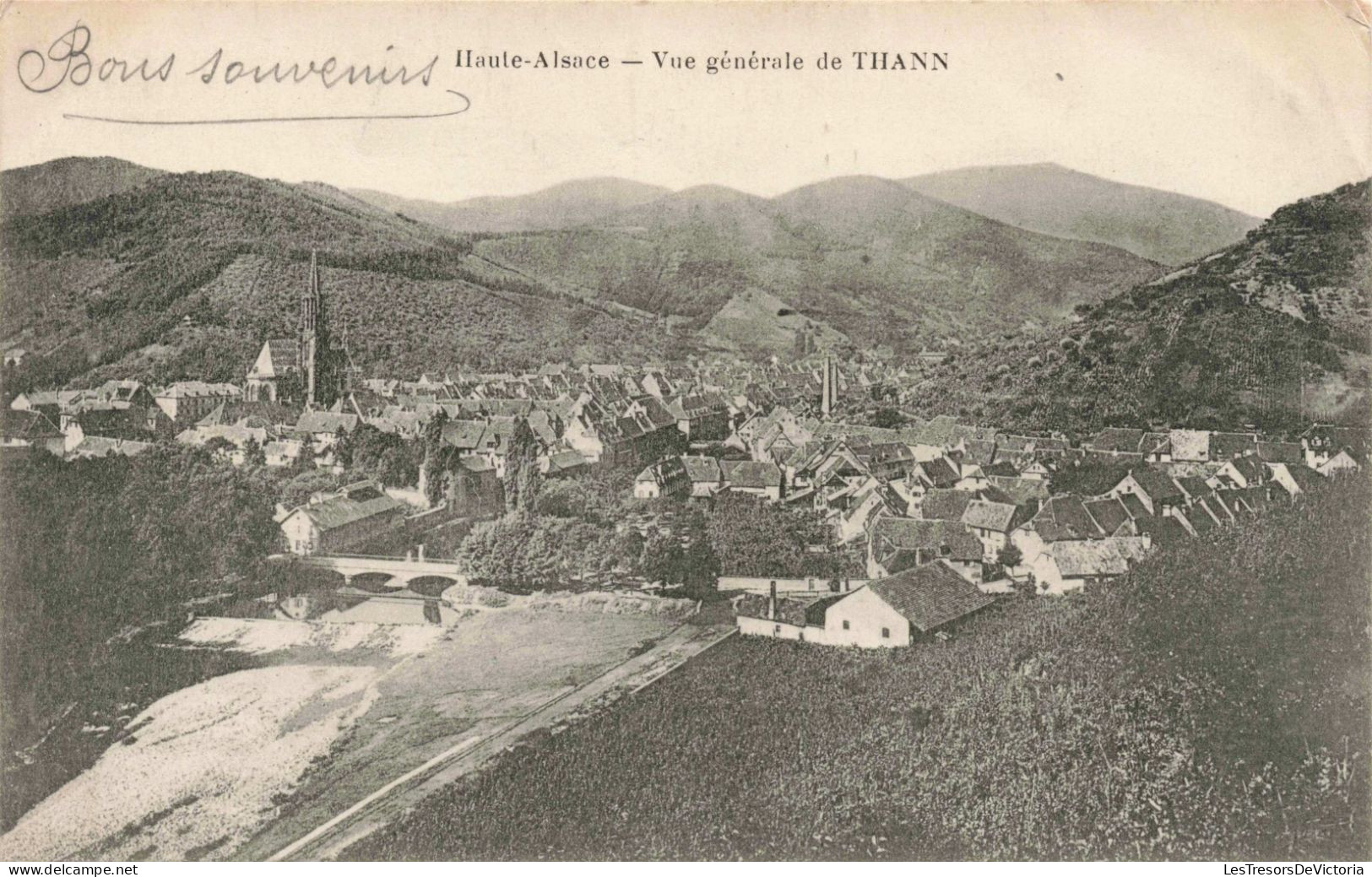 FRANCE - Thann - Haute Alsace - Vue Générale De Thann - Carte Postale Ancienne - Thann