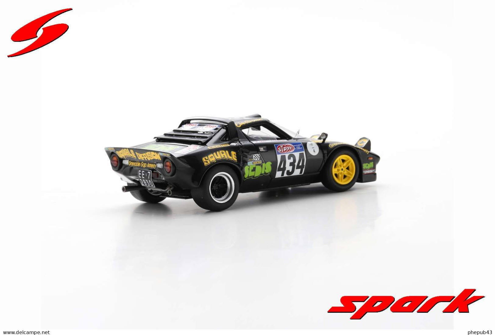 Lancia Stratos HF - Tour De France Auto 1976 #434 - Bruno Saby/Françoise Conconi - Spark - Spark