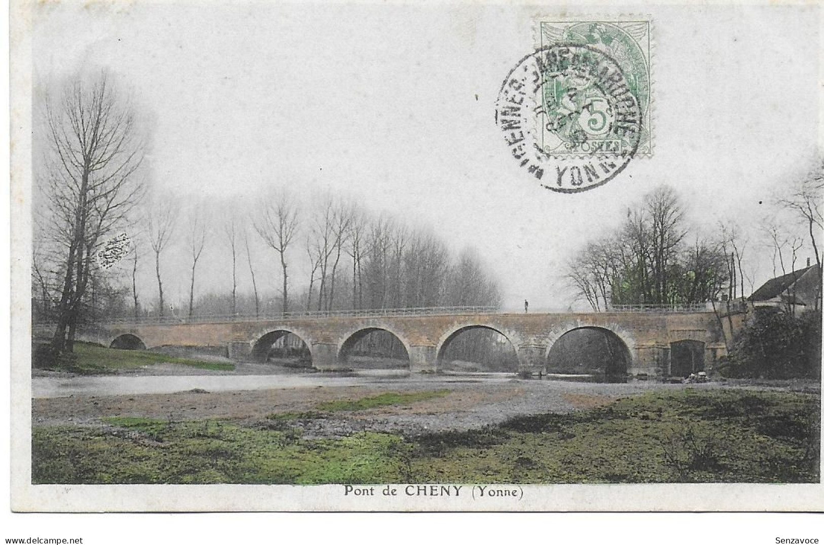 Cheny - Pont De Cheny [colorisée] - Cheny