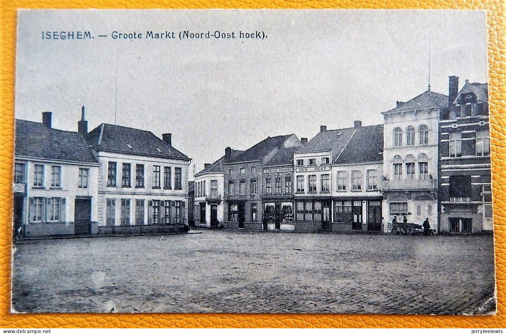 Izegem - Groote Markt (noord Oost Hoek )   - 1918  - - Izegem