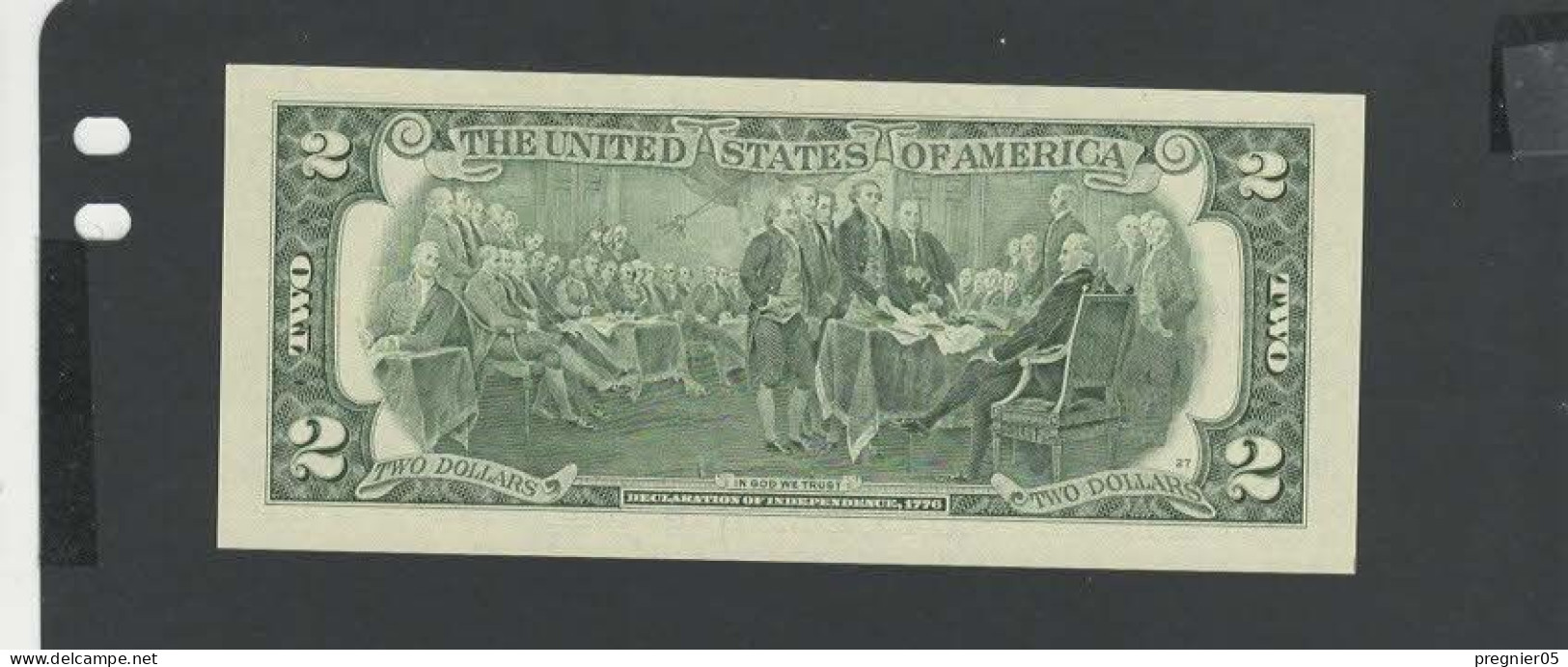 USA - Billet 2 Dollar 2003A NEUF/UNC P.516b § B 649 - Billetes De La Reserva Federal (1928-...)
