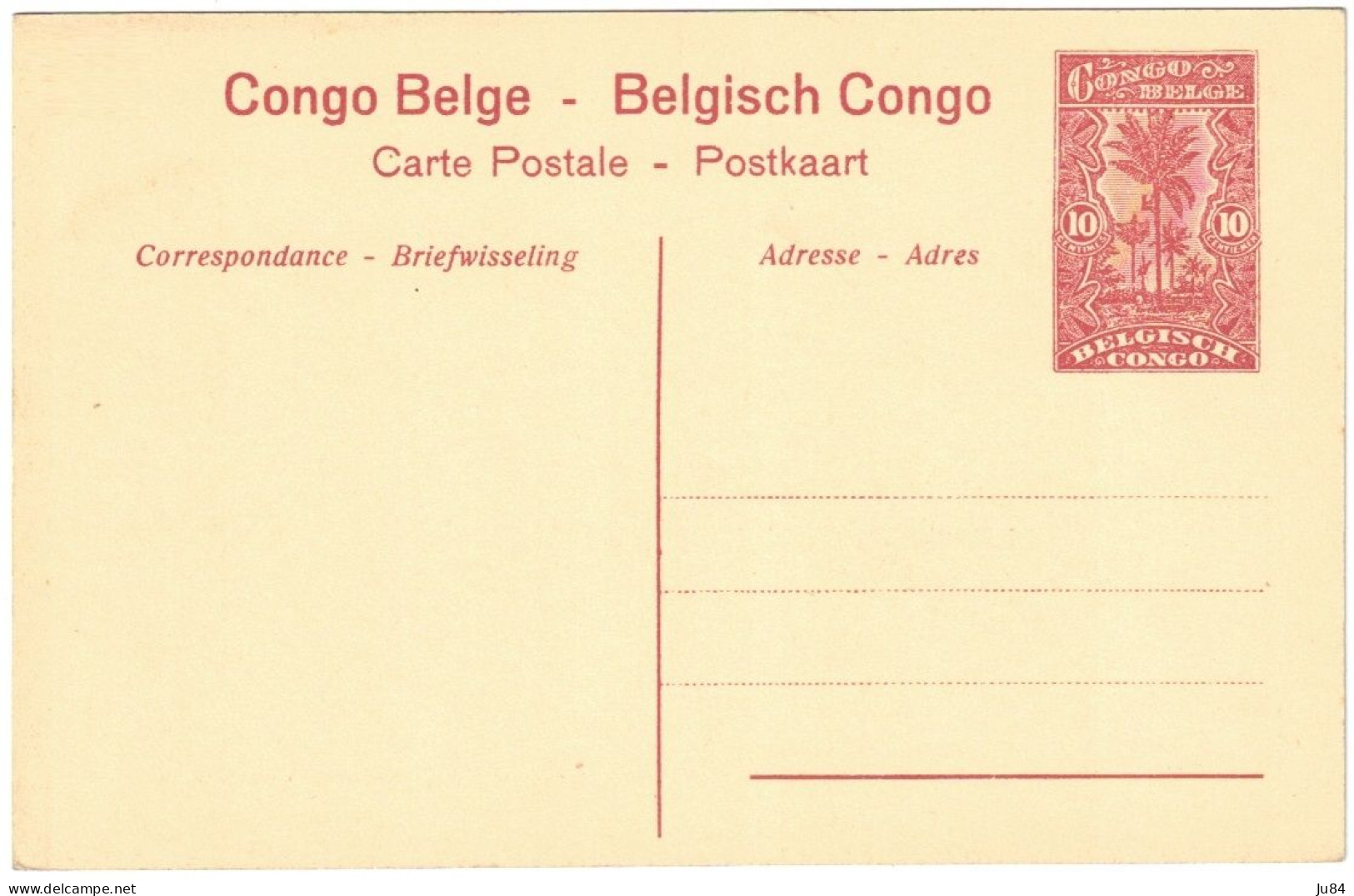 Afrique - Congo - Congo Belge - Pont De Lukula Dans Le Mayumbe - Entier Postal - Carte Vierge - Storia Postale