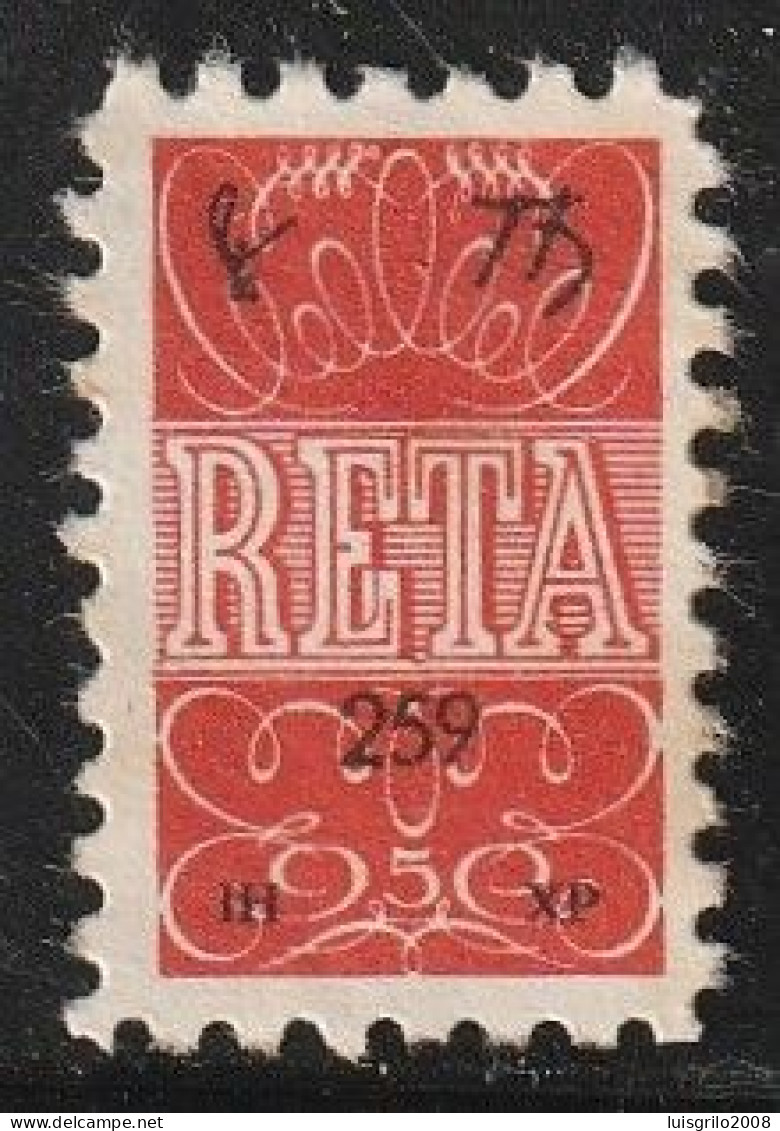 Vignette, Portugal 1950' - Reta. Vinheta Comercial -|- Armazéns Do Chiado, Lisboa - Local Post Stamps