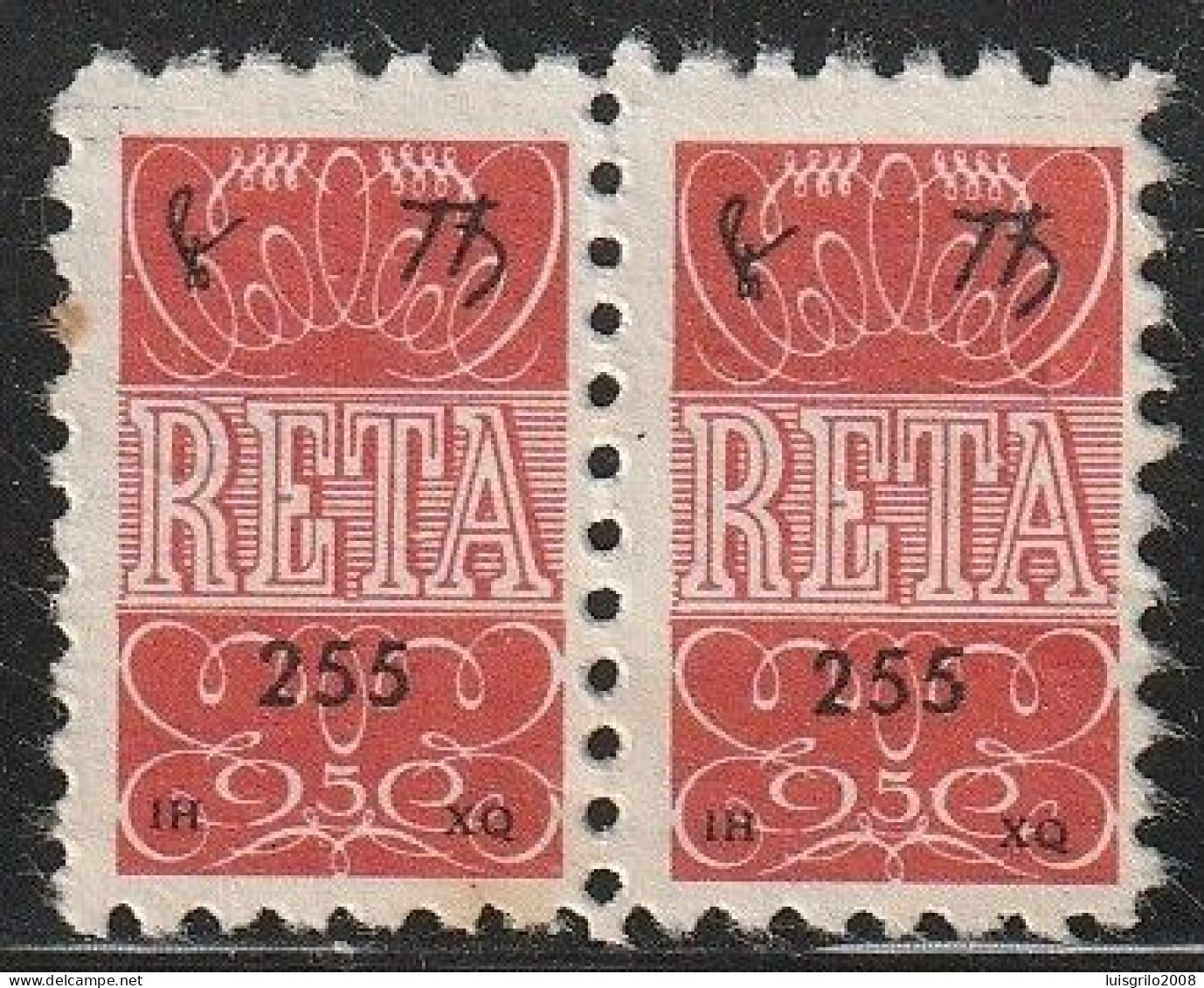 Vignette, Portugal 1950' - Reta. Vinheta Comercial -|- Armazéns Do Chiado, Lisboa - Local Post Stamps