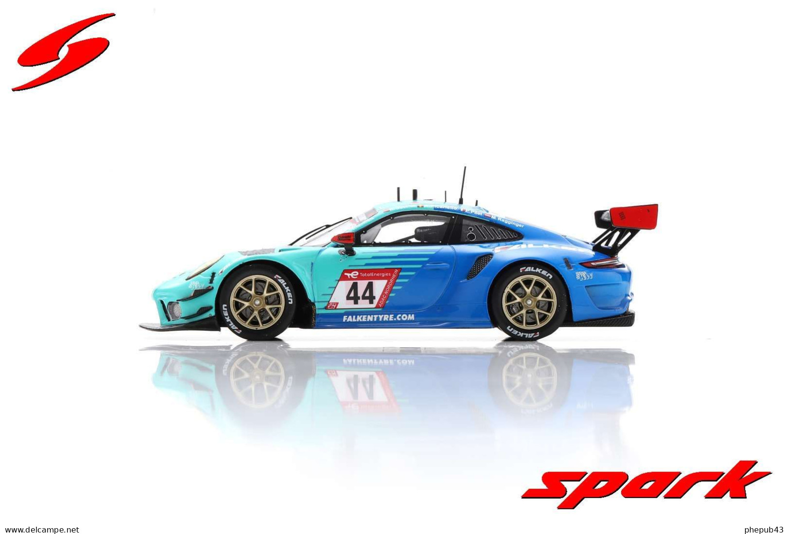 Porsche 911 GT3 R - Falken Motorsports - 24h Nürburgring 2022 #44 - K. Bachler/A. Picariello/P. Pilet/Ragginger - Spark - Spark