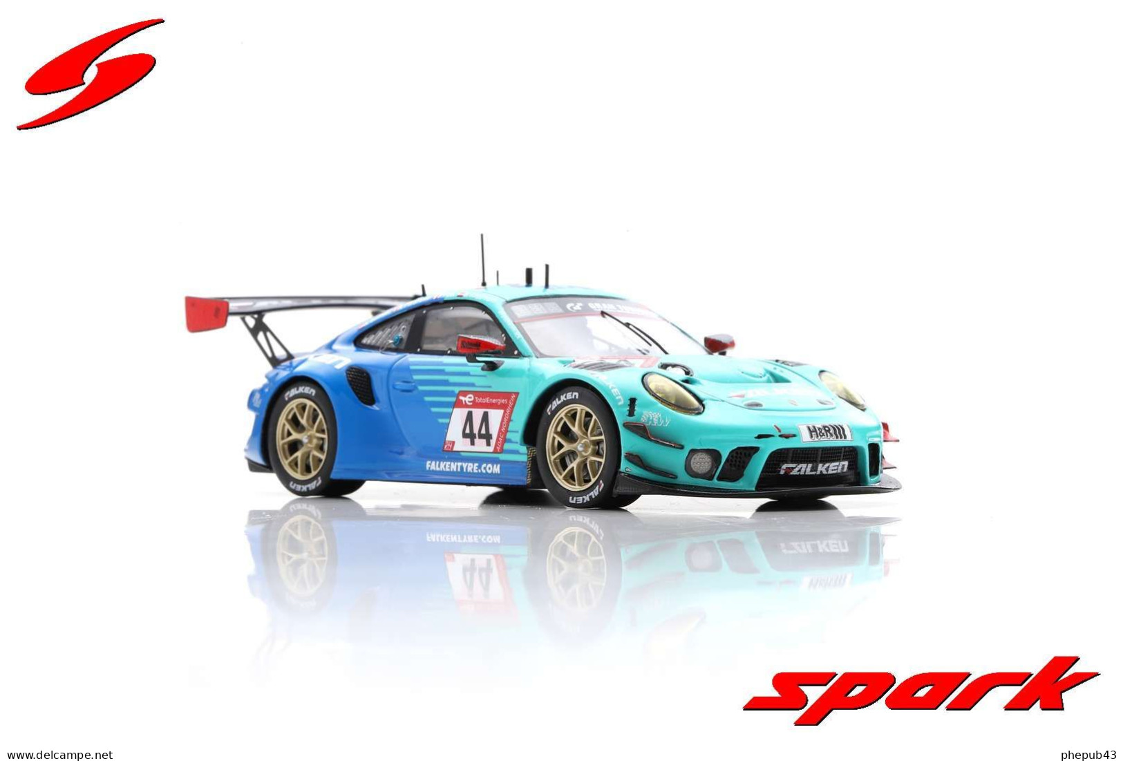 Porsche 911 GT3 R - Falken Motorsports - 24h Nürburgring 2022 #44 - K. Bachler/A. Picariello/P. Pilet/Ragginger - Spark - Spark