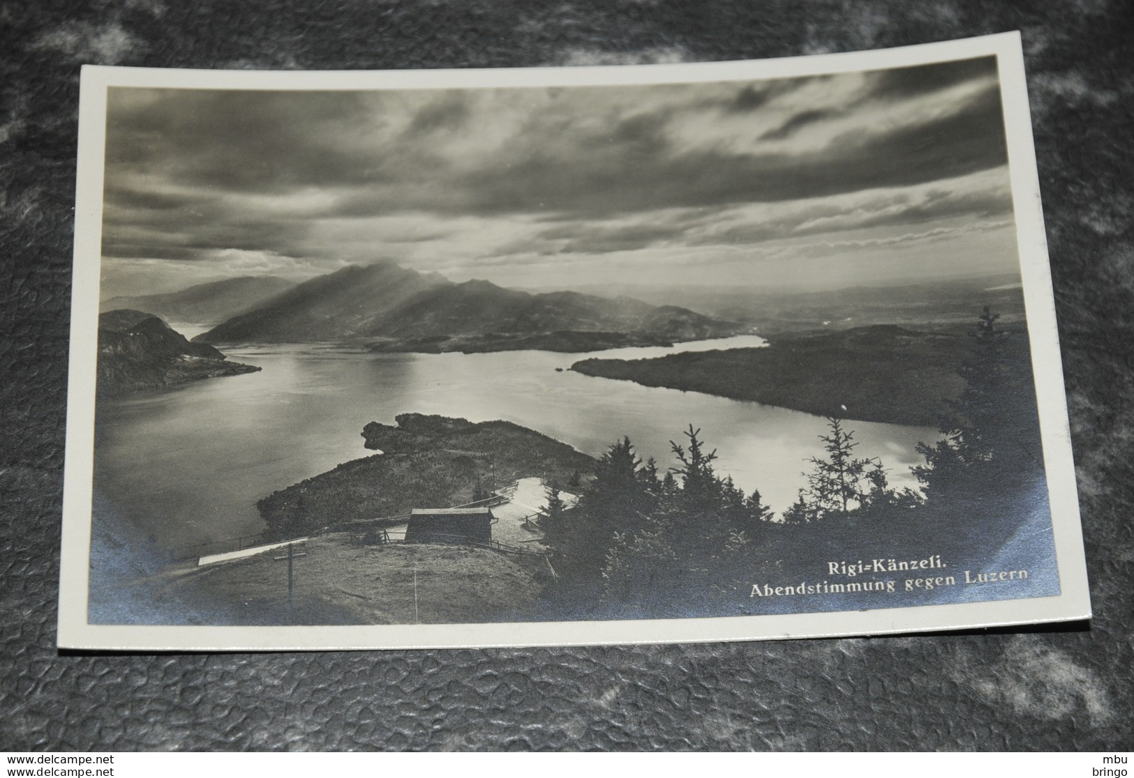 A6425    RIGI-KÄNZELI, ABENDSTEMMUNG GEGEN LUZERN - Lucerne