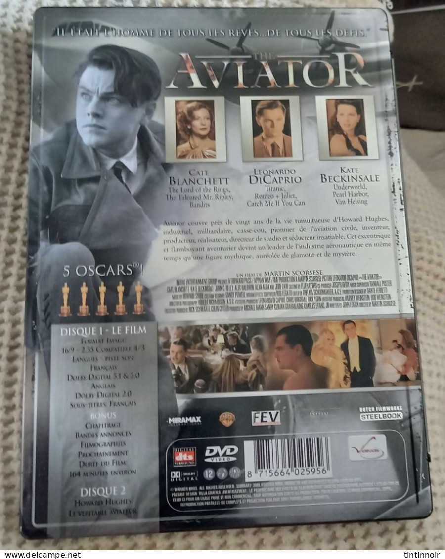 DVD Aviator Collection 2 DVD Et Boitier Métal Edition Limitée - Geschichte