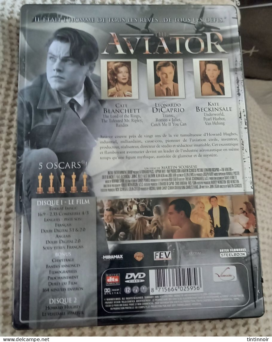 DVD Aviator Collection 2 DVD Et Boitier Métal Edition Limitée - Histoire