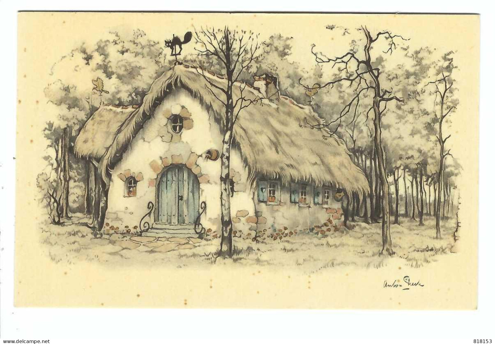 NATUURPARK DE EFTELING  Huisje V Vrouw Holle  Naar Ontwerpen Van Anton Pieck - Pieck, Anton