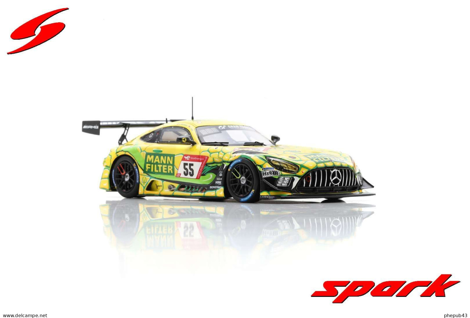 Mercedes-AMG GT3 - Team Landgraf - 24h Nürburgring 2022 #55 - P. Assenheimer/L-S. Trefz/D. Baumann/J. Apothéloz - Spark - Spark