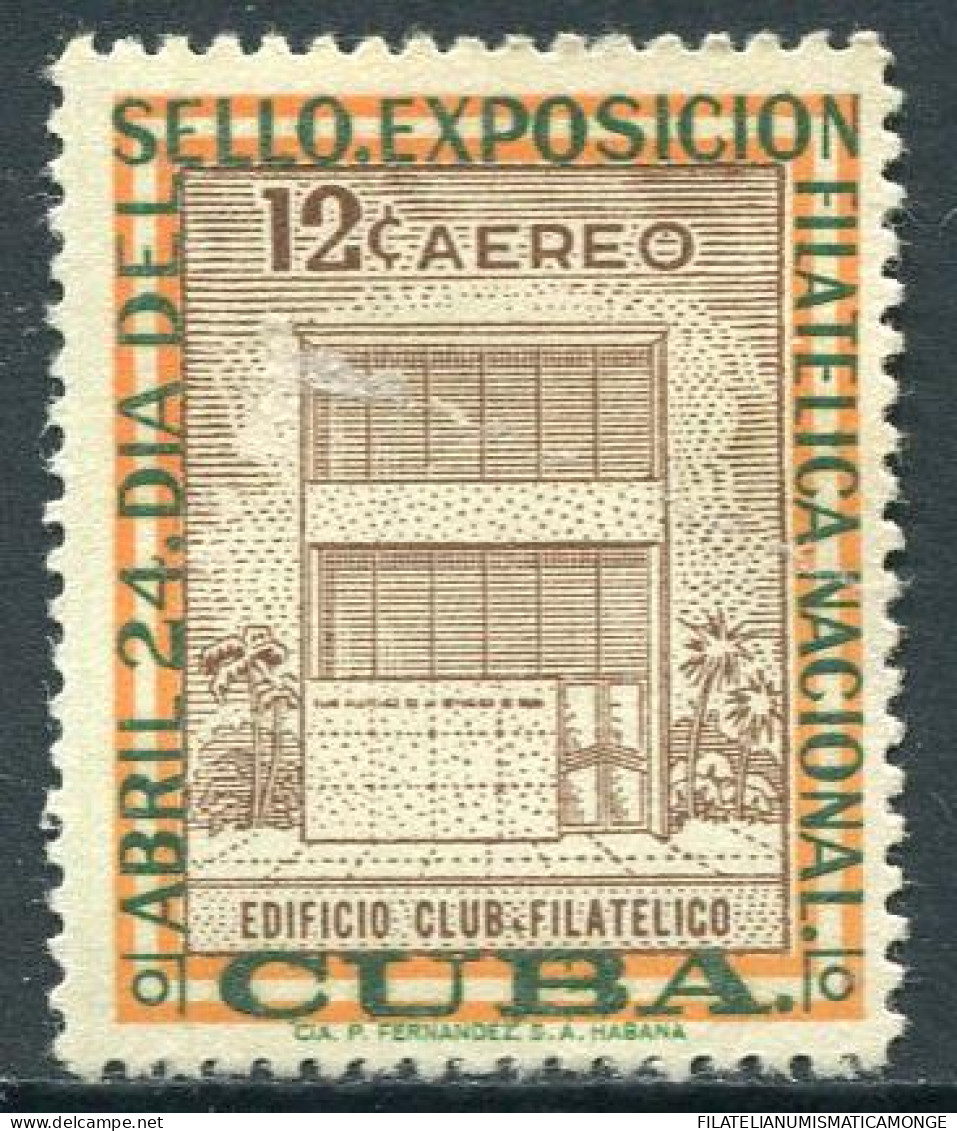 Cuba 1957 Aereo 157 **/MNH Exposición Filatelica Nacional De La Havana.  - Ungebraucht